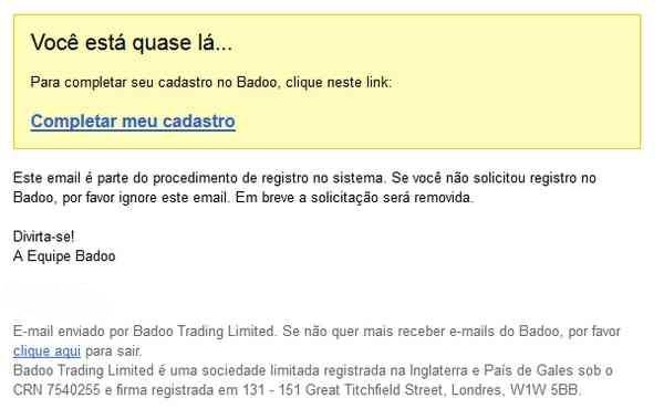 badoo entrar direto