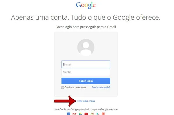 criar conta gmail criar conta gmail