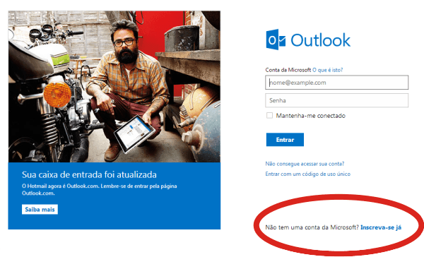 entrar no hotmail primeiro acesso entrar no hotmail primeiro acesso